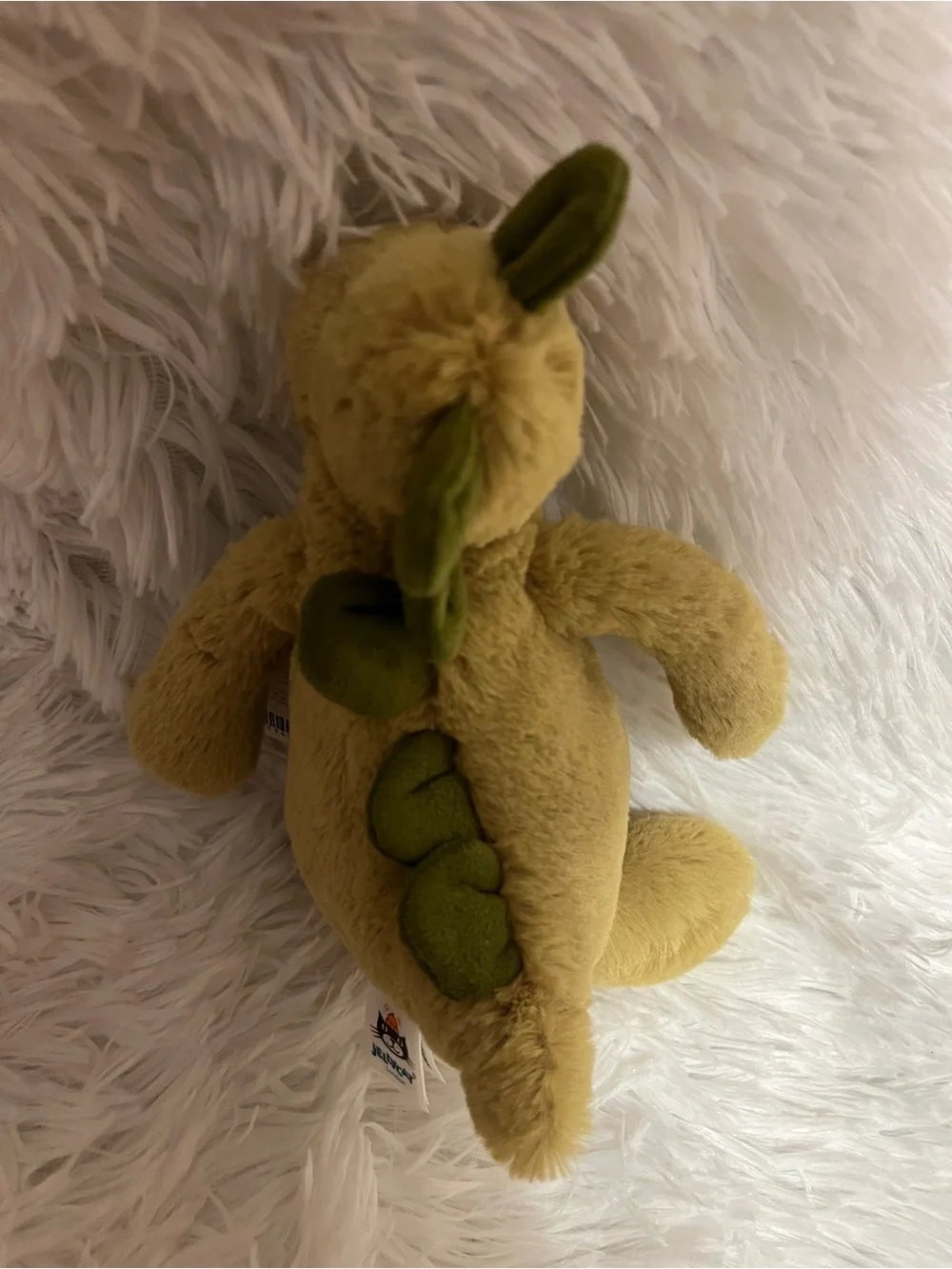 Jellycat Olive Green Plush Bunny Stuffed Animal New